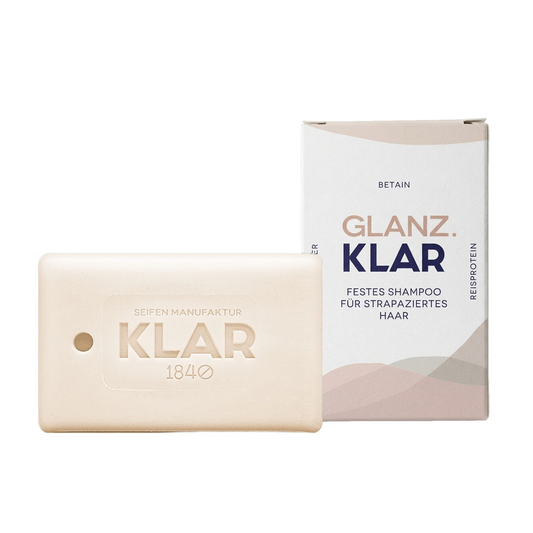 Festes Shampoo Reiswasser Glanz.Klar 100g