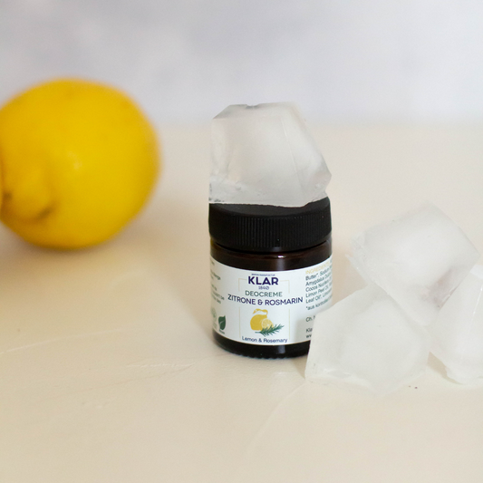Deocreme Zitrone & Rosmarin, 30ml Klar Seifen