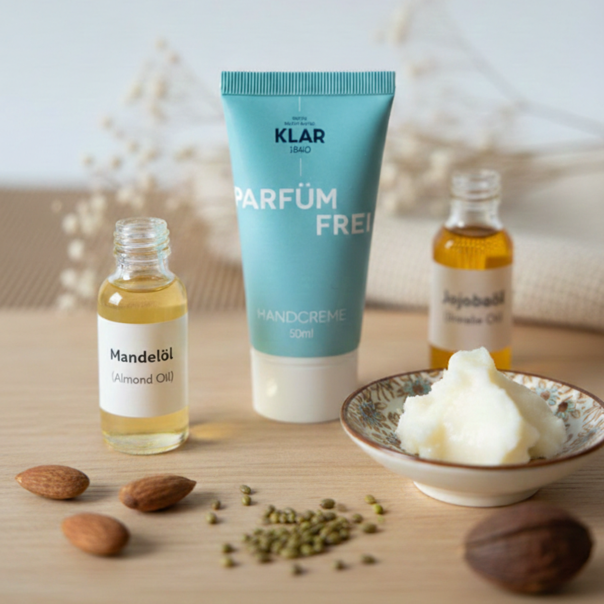 Handcreme parfümfrei, 50ml Klar Seifen