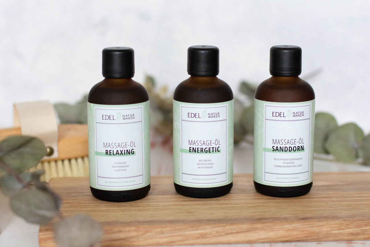 Massage-Öl Energetic, 100ml Edel Naturwaren