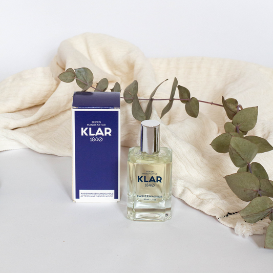 Rasierwasser Sandelholz, 50ml Klar Seifen