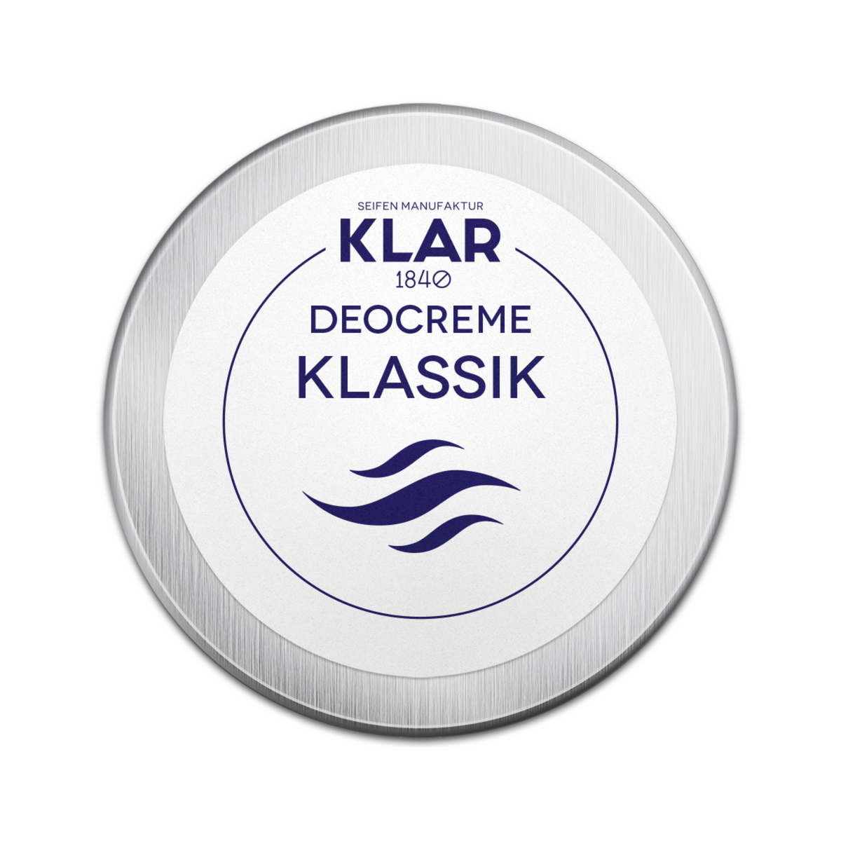 Deocreme Klassik im Alutiegel, 65ml Klar Seifen