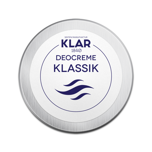 Deocreme Klassik im Alutiegel, 65ml Klar Seifen
