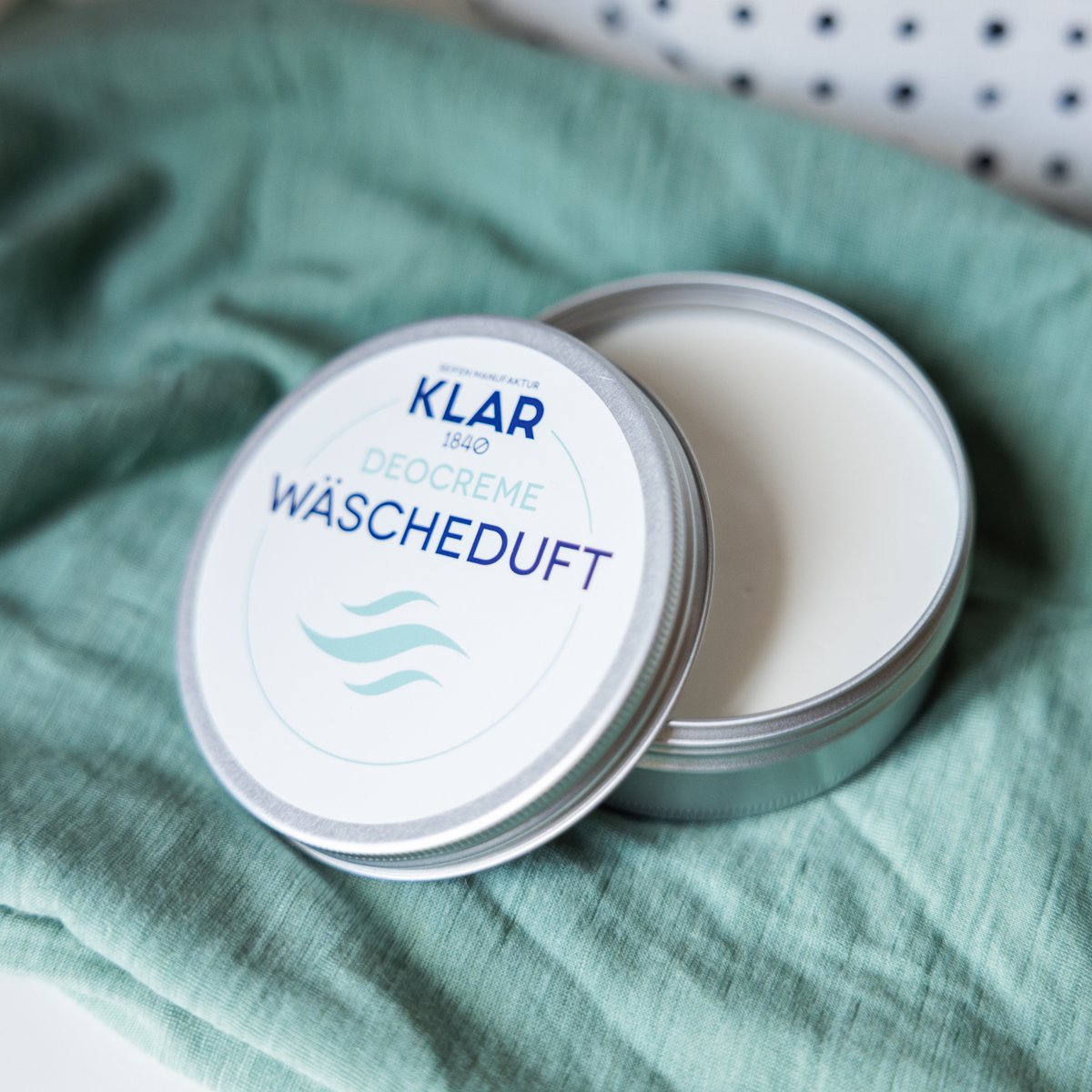 Deocreme Wäscheduft im Alutiegel, 65ml Klar Seifen