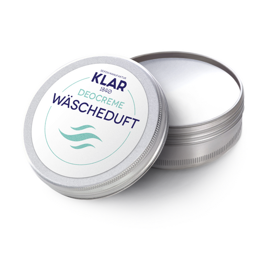 Deocreme Wäscheduft im Alutiegel, 65ml Klar Seifen