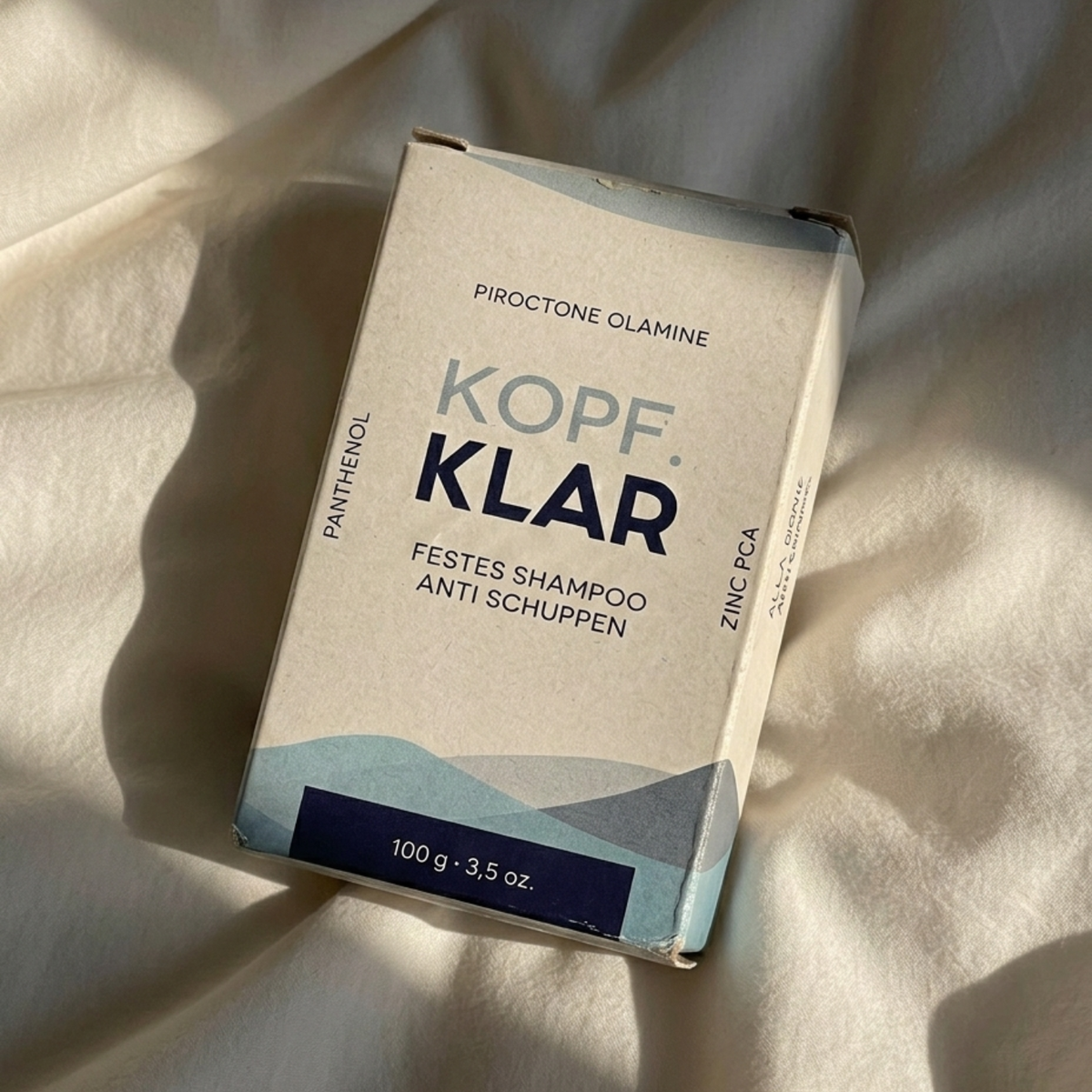 Festes Anti-Schuppen Shampoo Kopf.Klar 100g
