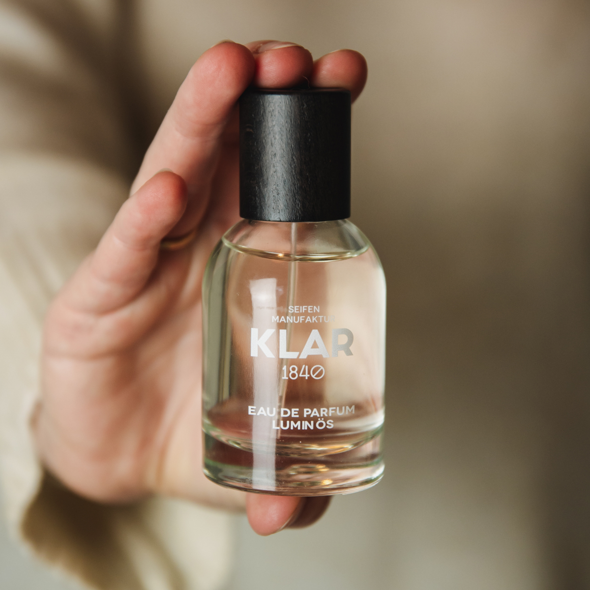 Eau de Parfum Luminös, 50ml Klar Seifen