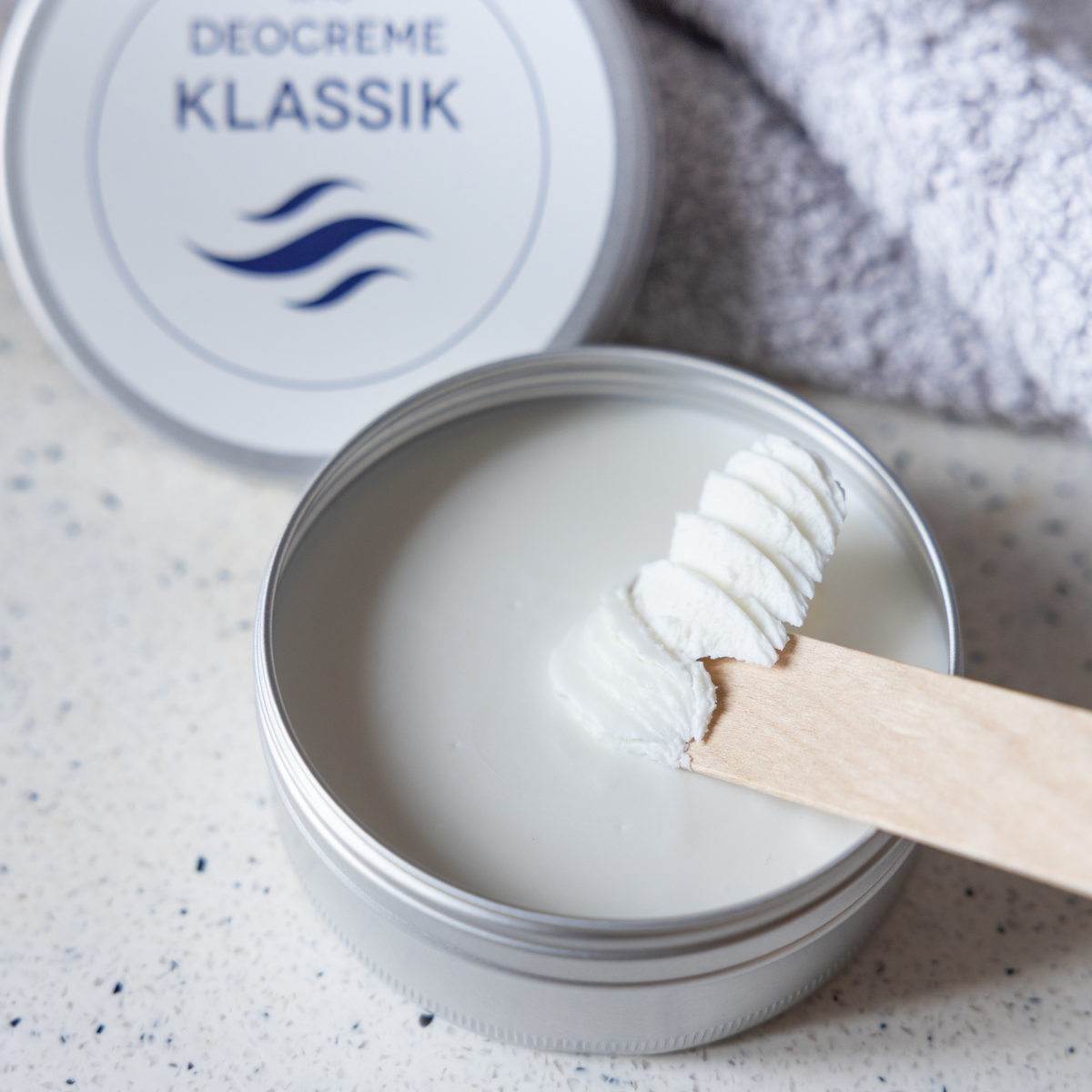 Deocreme Klassik im Alutiegel, 65ml Klar Seifen