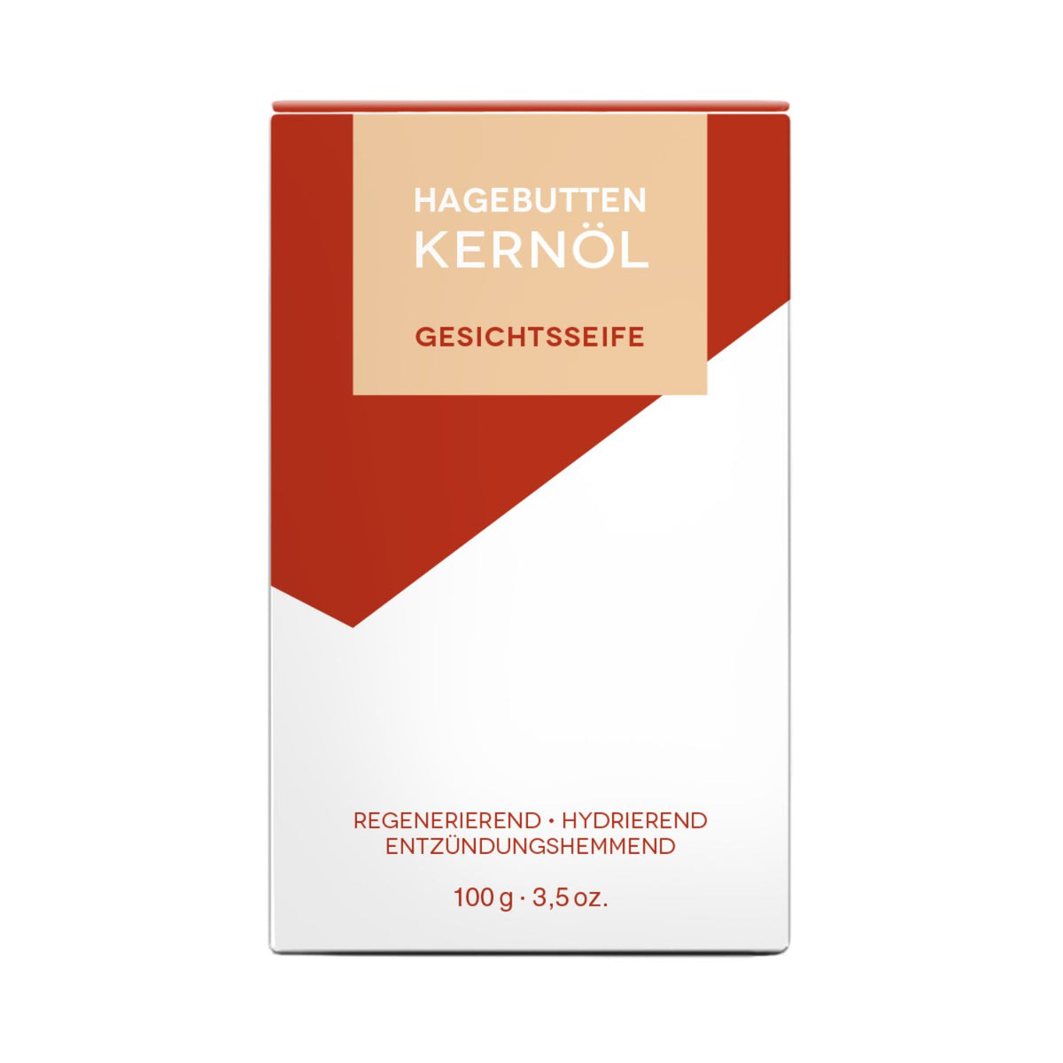 Hagebuttenkernöl Seife, 100g, palmölfrei Klar Seifen
