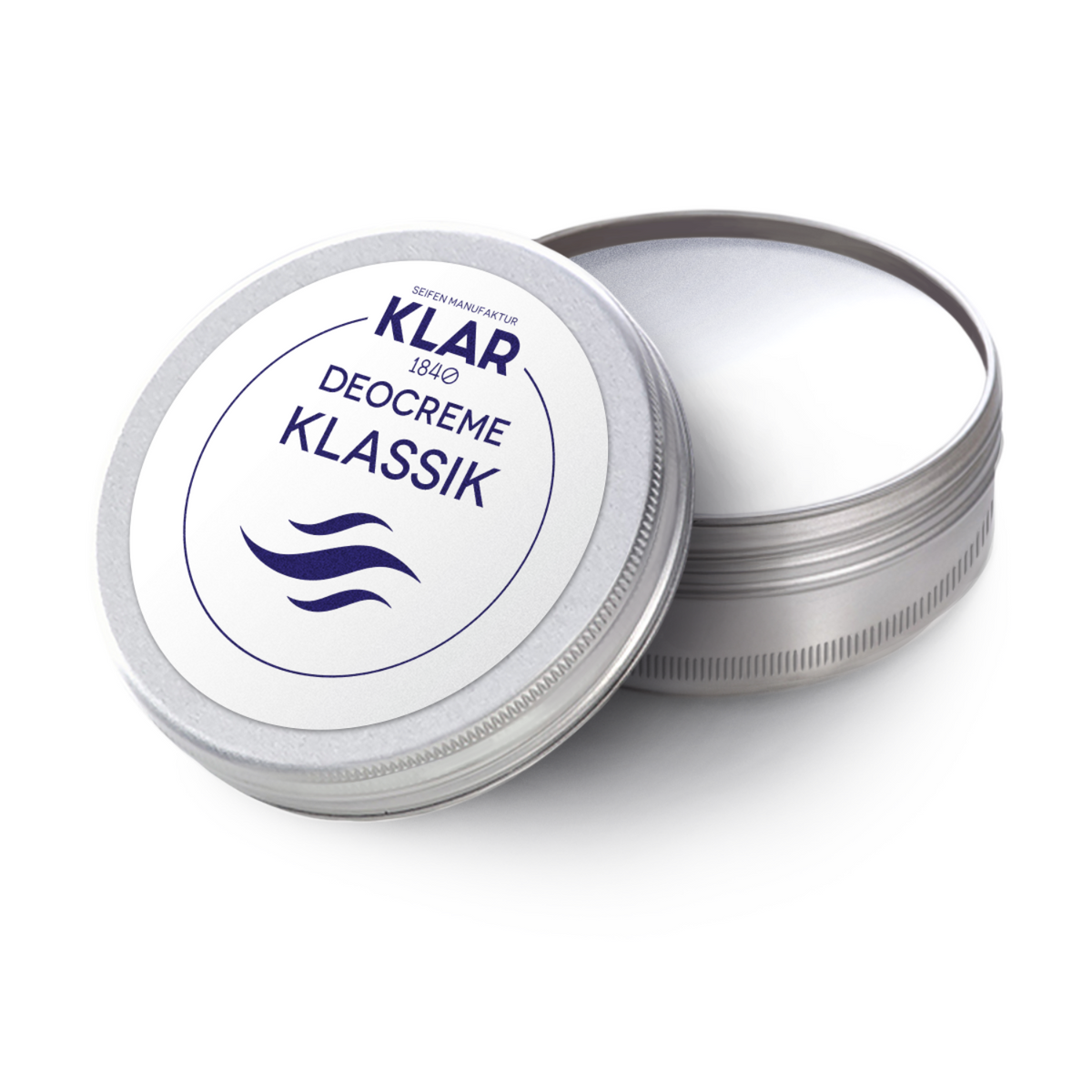 Deocreme Klassik im Alutiegel, 65ml Klar Seifen