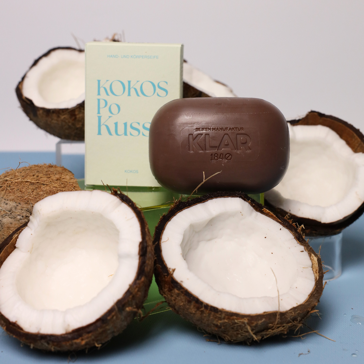 Duschseife Kokos 135g Klar Seifen