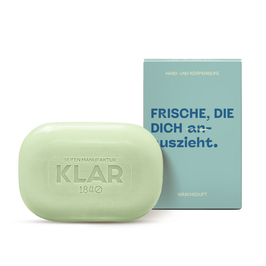 Duschseife Wäscheduft 135g Klar Seifen