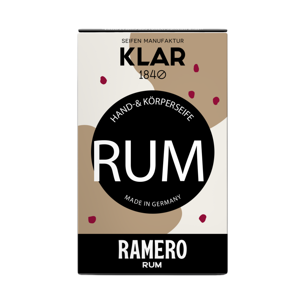 Rumseife Klar Seifen X Heimat Distillers, 100g Klar Seifen