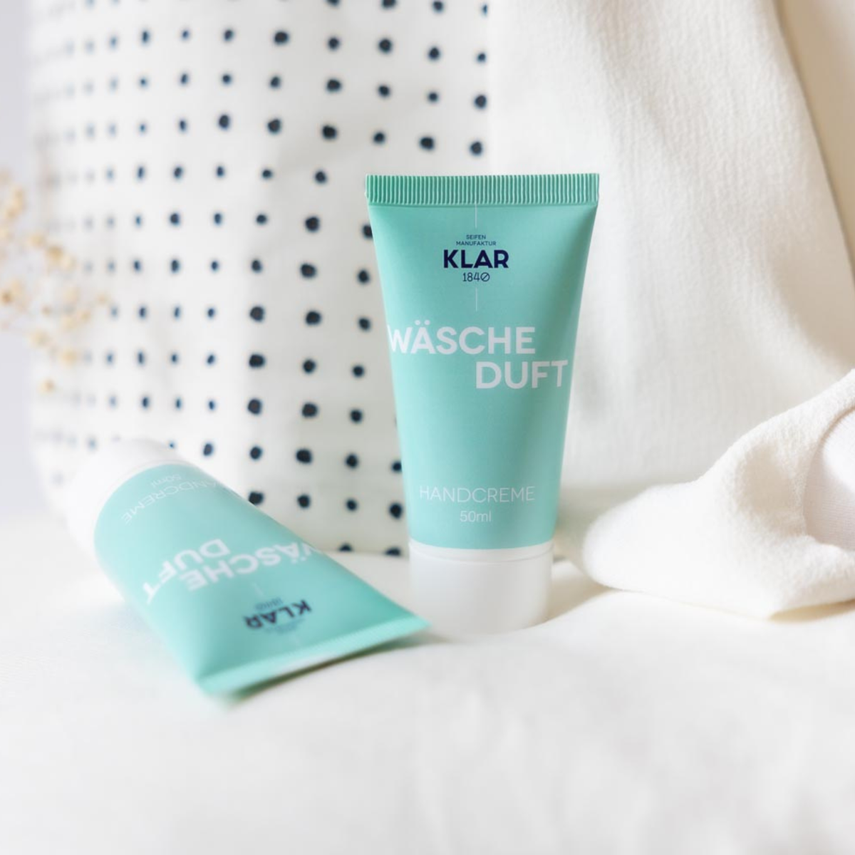 Handcreme Wäscheduft, 50ml Klar Seifen