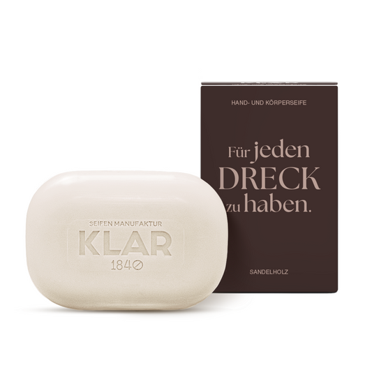 Duschseife Sandelholz 135g Klar Seifen