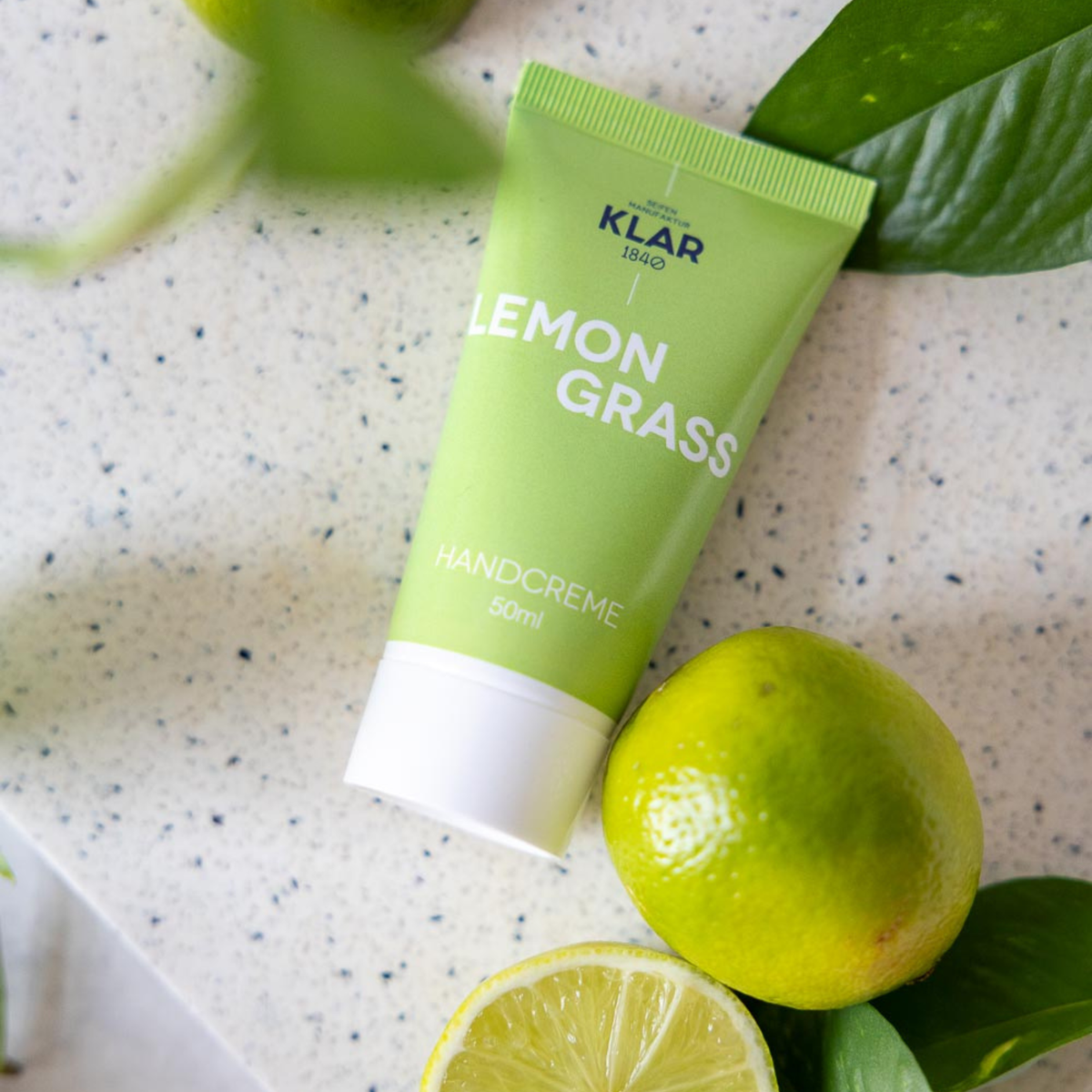 Handcreme Lemongrass, 50ml Klar Seifen