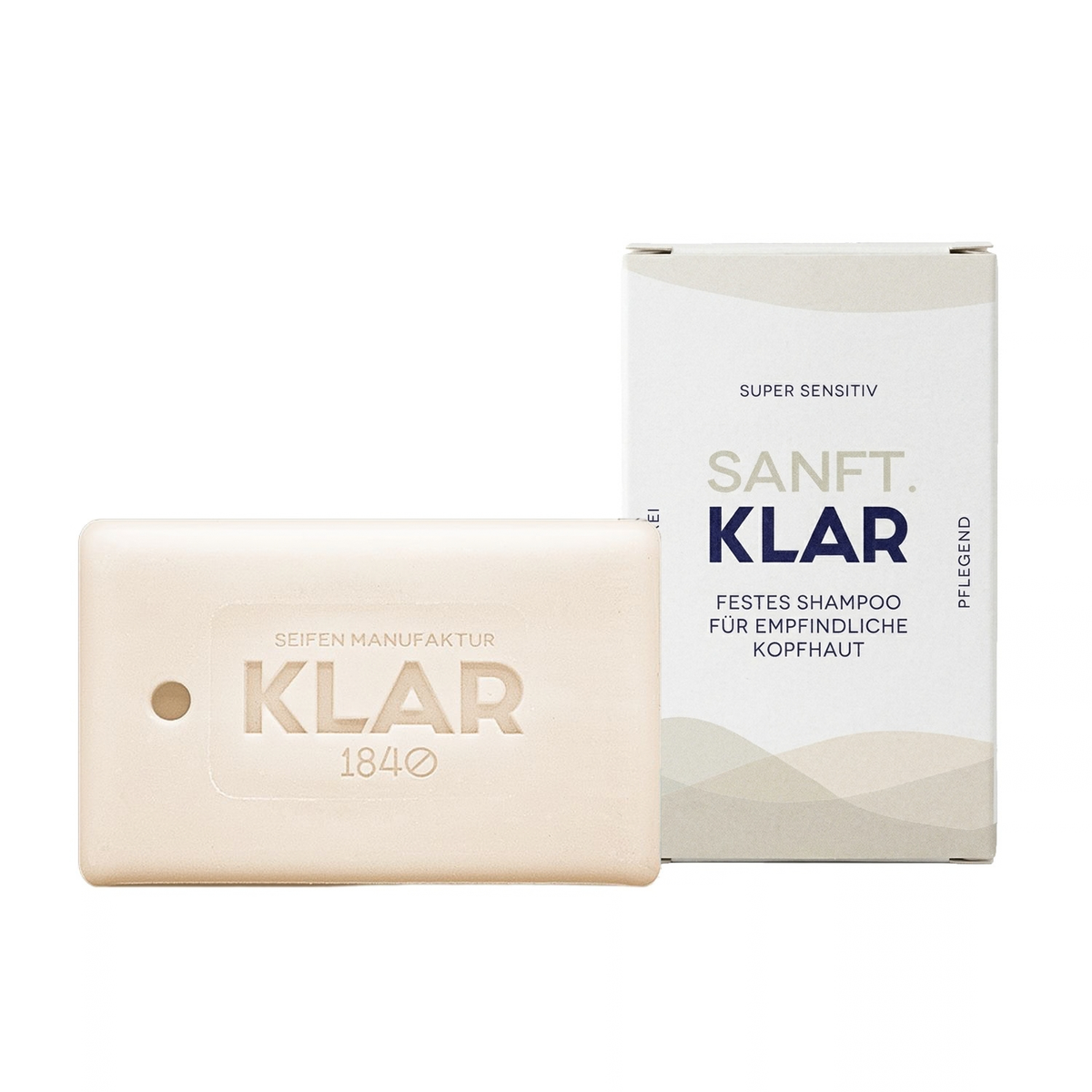 Festes Sensitiv-Shampoo Sanft.Klar 100g