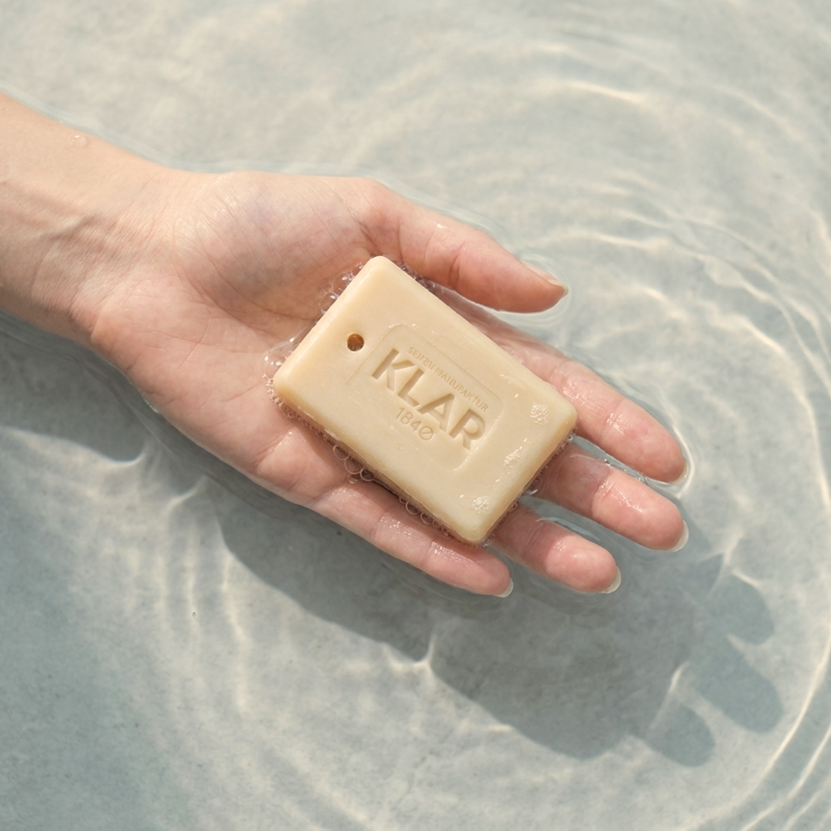 Festes Sensitiv-Shampoo Sanft.Klar 100g