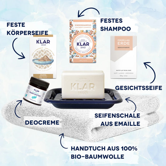 Pure Pflege Set Klar Seifen