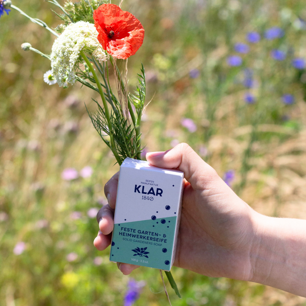Garten- & Heimwerkerseife 100g, palmölfrei Klar Seifen