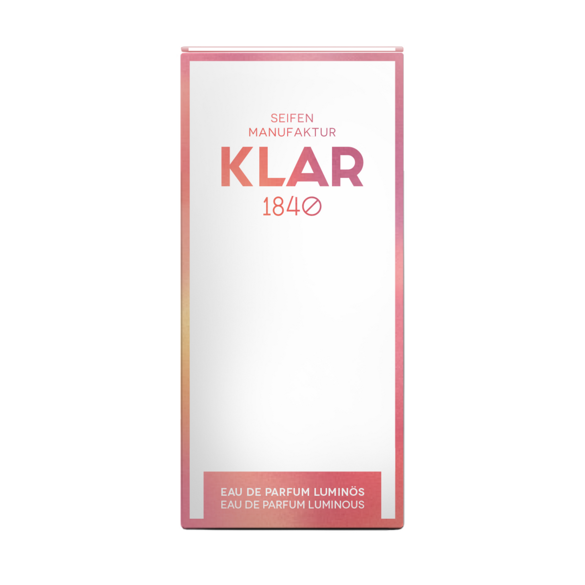 Eau de Parfum Luminös, 50ml Klar Seifen
