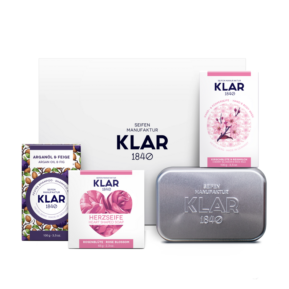 Geschenkbox: Damen Klar Seifen