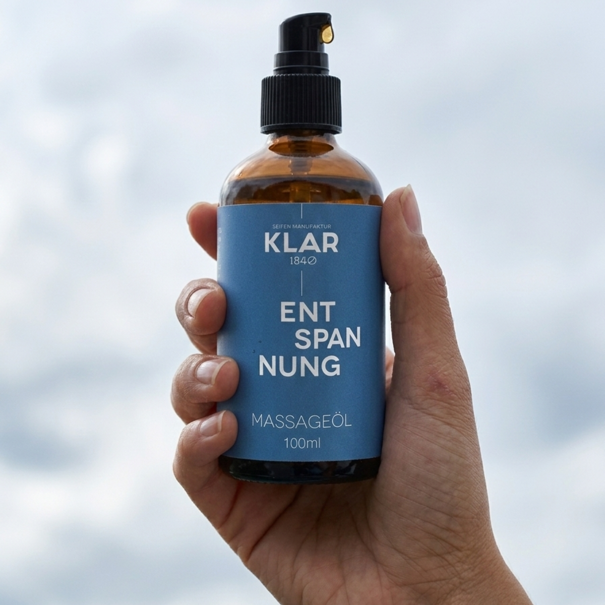 Klar's Massage-Öl Entspannung, 100ml Klar Seifen