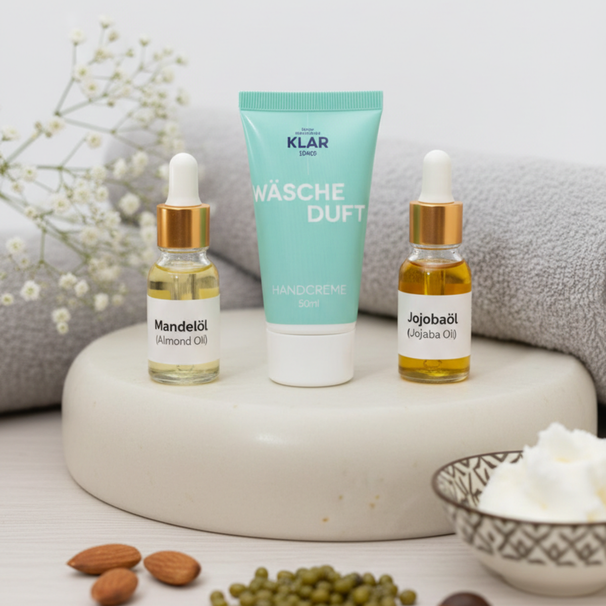 Handcreme Wäscheduft, 50ml Klar Seifen