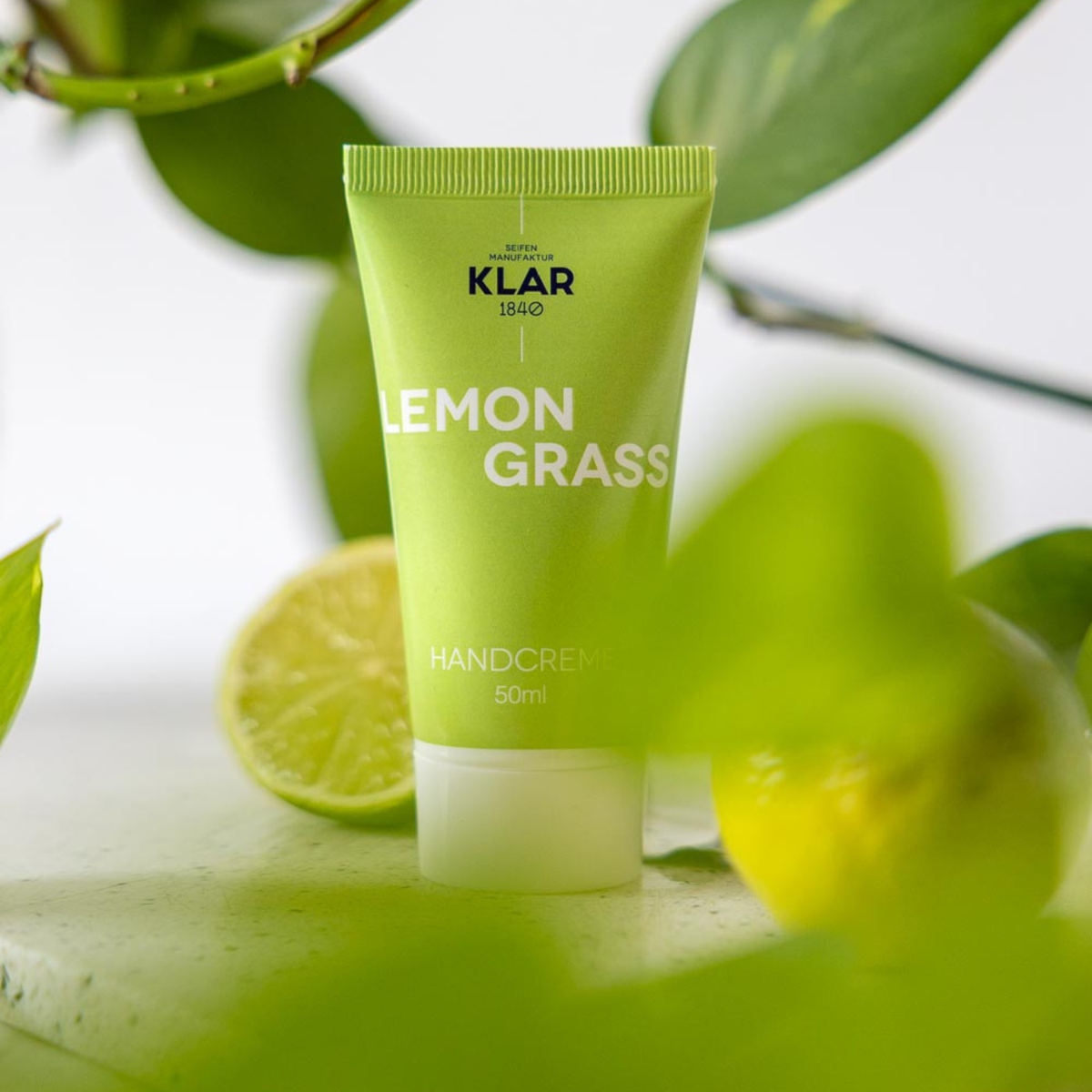 Handcreme Lemongrass, 50ml Klar Seifen