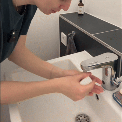 Gesichtsreiniger Set + Seifendose Klar Seifen