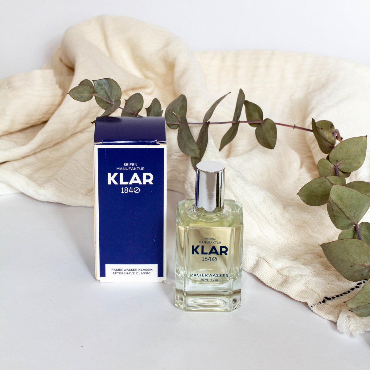 Rasierwasser Klassik, 50ml Klar Seifen