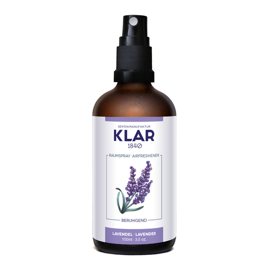 Raumspray Lavendel, 100ml Klar Seifen