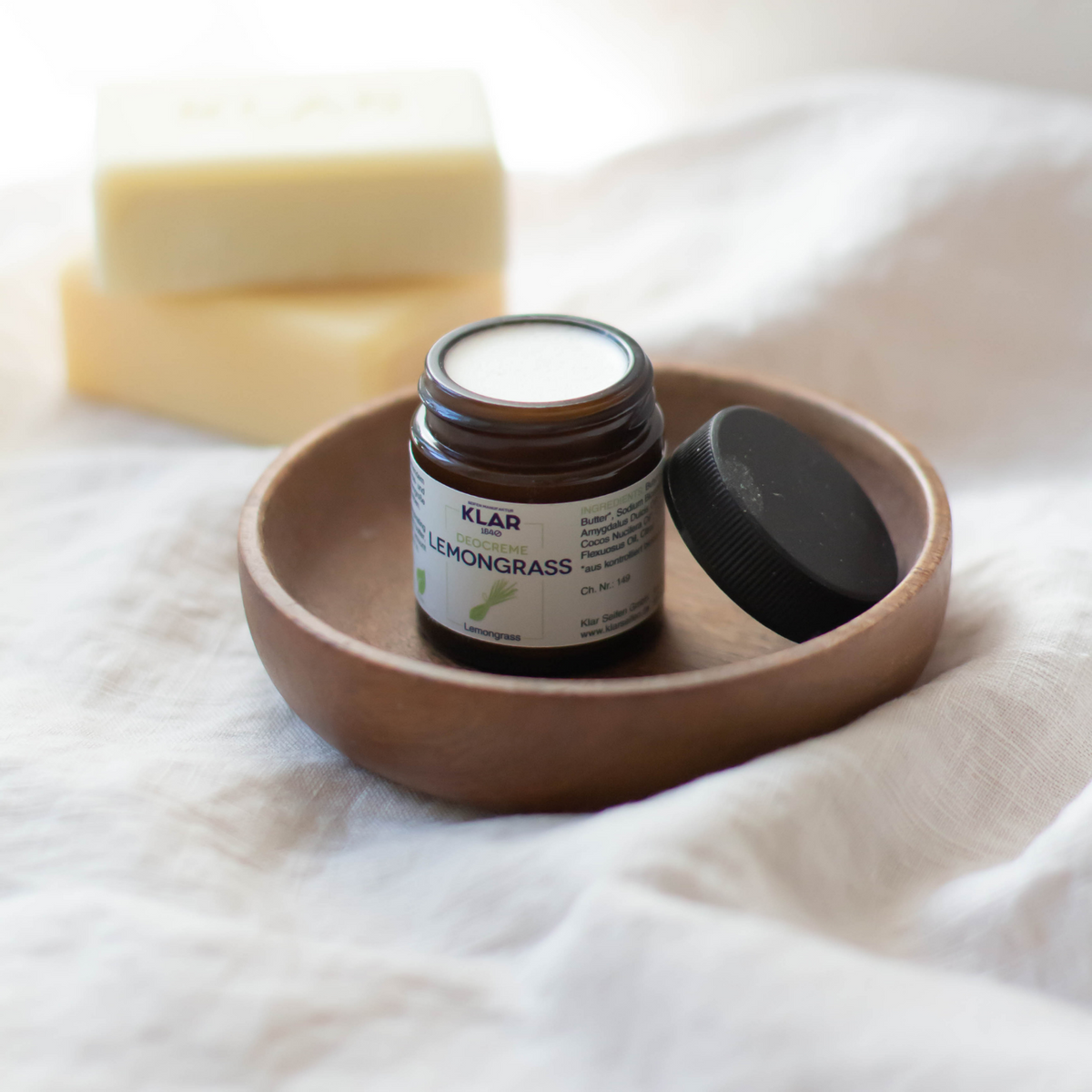 Deocreme Lemongras, 30ml Klar Seifen