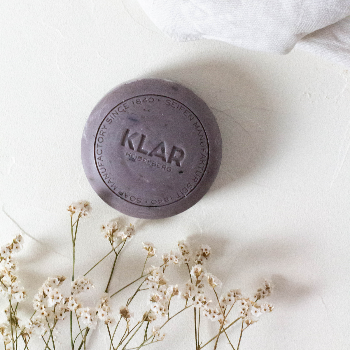 Badeseife Lavendel 150g, Cosmos zertifiziert, palmölfrei Klar Seifen