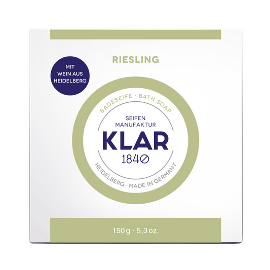 Rieslingseife 150g, palmölfrei Klar Seifen