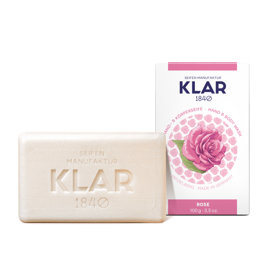 Rosenseife 100g, (palmölfrei) Klar Seifen