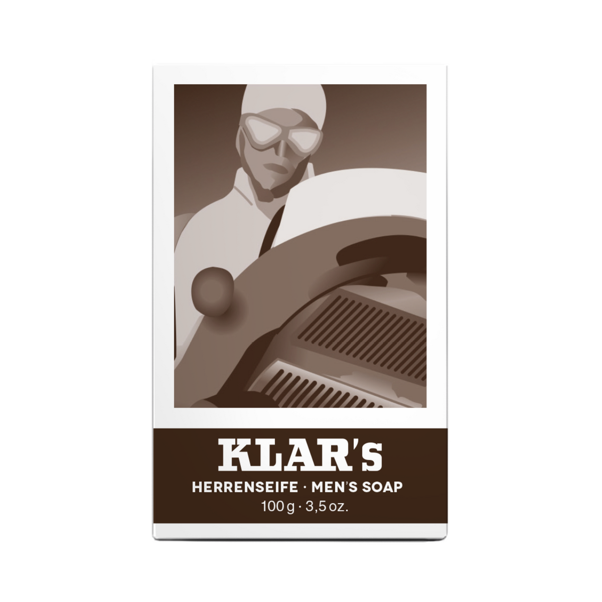 Herrenseife 100g, palmölfrei Klar Seifen